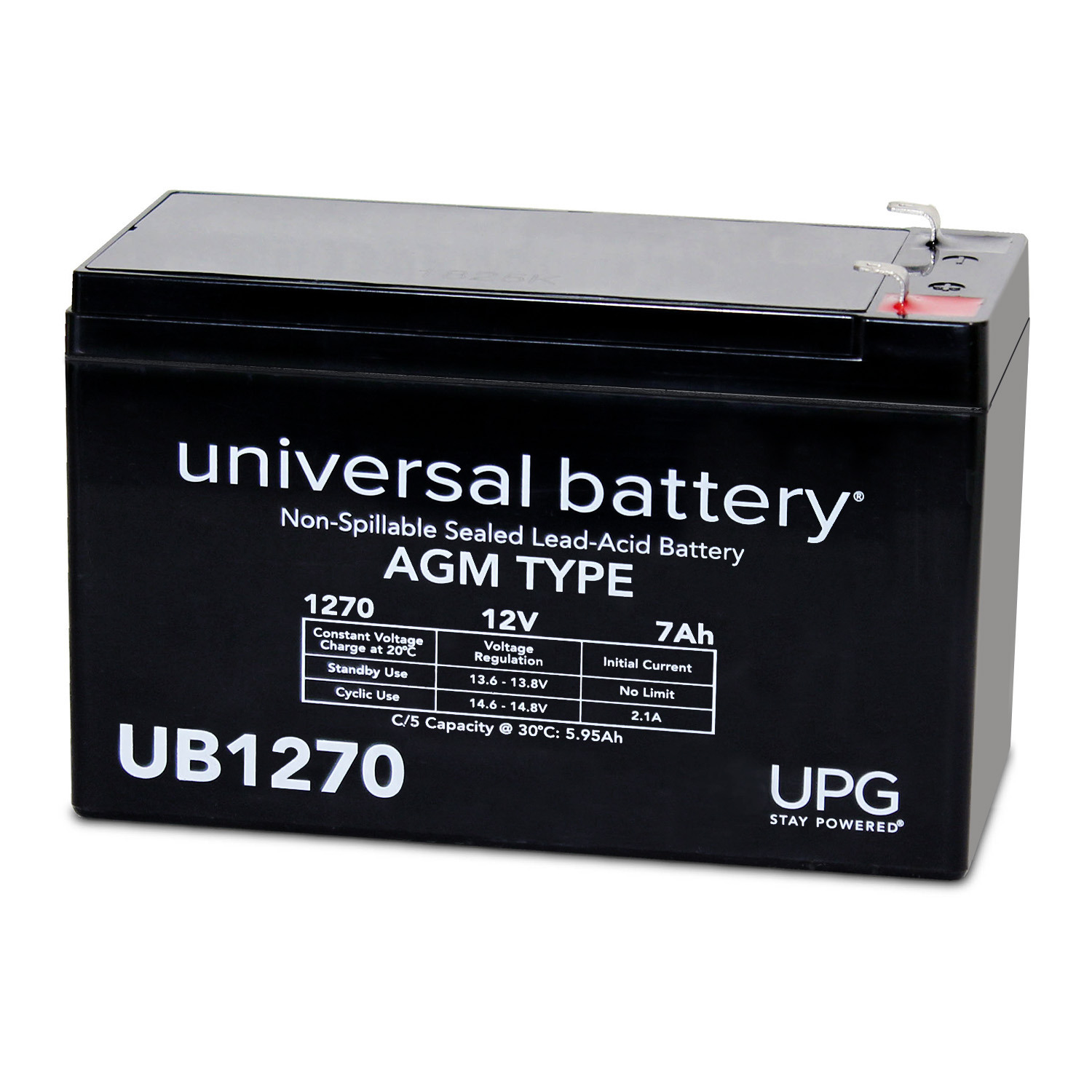 Universal Battery UB1270 Replacement Rhino Battery - image 1 of 6