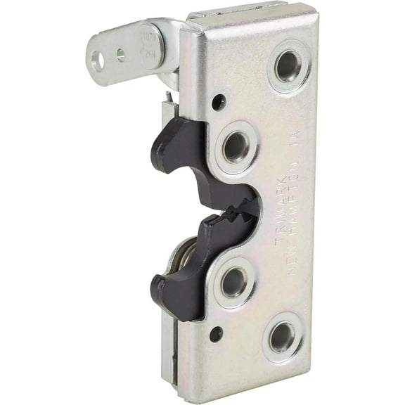 Speedway Motors Universal Bear Jaw Car Door Latch LH Side Steel Zinc Plated Standard Size For Hot Rod Street Rod Doors Works With Rod Or Cable Release