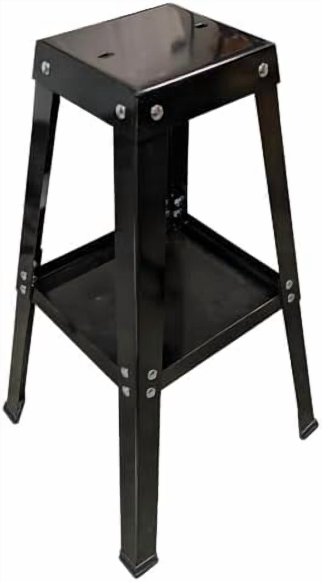 Universal Bench Grinder Stand Buffer Tool Floor Stand with Tray Shelf ...