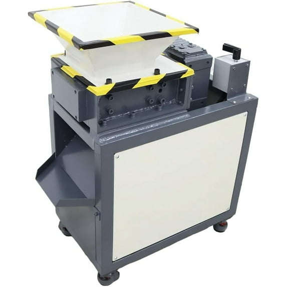 Universal Biaxial Crusher Metal Plastic Shredder for Waete Plastic Rubber Cloth Wood Metal Wire 220V