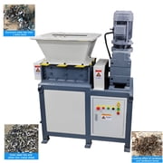 Universal Biaxial Crusher Shredder Machine Scrap Metal Treatment 3-Phase Electric 220V 60HZ