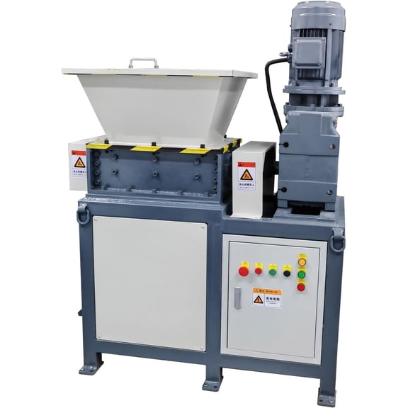 Universal Biaxial Crusher Waste Plastic Shredding Machine Kitchen Waste Pulverizer 220V