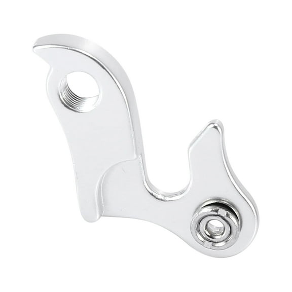 Universal Bicycle Rear Derailleur Hanger Extender Bike Frame Gear Tail Hook Extender Silver Tone