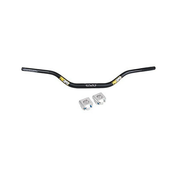 Universal Big Bar Clamp and Bar Kit ProTaper EVO Windham MX/RM Mid Bend Black Compatible With Kawasaki KLX 300 2021