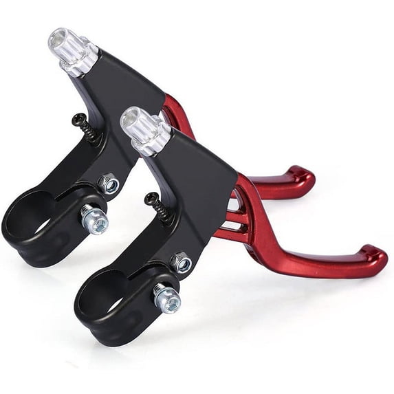 Universal Bike Brake Levers Aluminum Alloy Brake Handle Pair | Fast Recovery | Lightweight & Scratch Resistant | 2pc | Multicolor | Fits Most Mountain BMX Cycling | 22mm Clamp