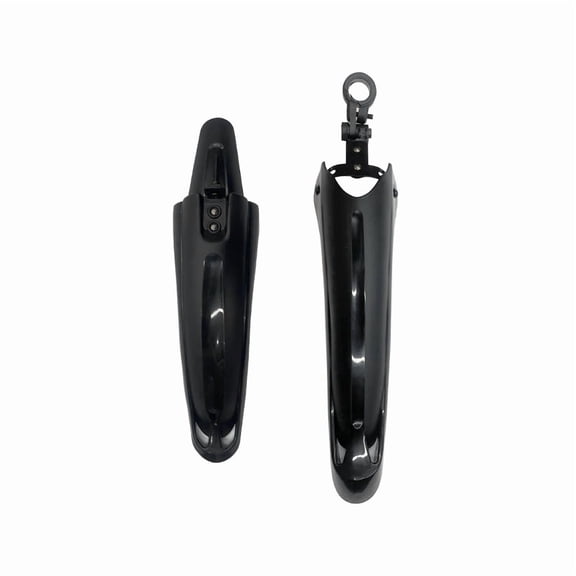 Universal Bike Fenders Set Mudguards for 16"20" Electric Bike, Front & Rear, Black