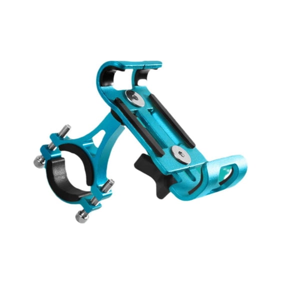 Universal Bike Phone Mount Adjustable 360 Degrees For 3.5-6.5 Inch Phones 18-38mm Handlebars Aluminum Alloy