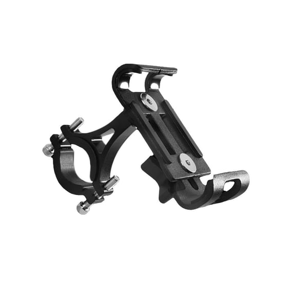 Universal Bike Phone Mount Adjustable 360 Degrees For 3.5-6.5 Inch Phones 18-38mm Handlebars Aluminum Alloy