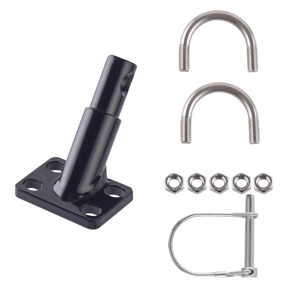 Universal Bike Trailer Towing Attachment for Baby, Pet, or Cargo, Heavy-Duty Metal Construction, Secure Locking Mechanism, Easy No-Tool Installation, Stable and Durable, Pink, 9x6x4cm, 210g