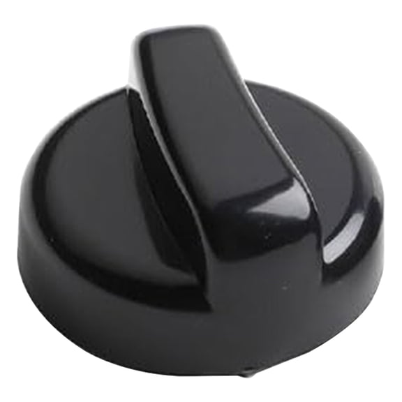 Universal Black Control Knobs Replacement for Oven, Stove, and Range, D-Shaped Hole Compatible Knobs for Kitchen Appliance Repair and Restoration