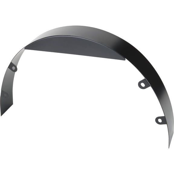 Universal Black Steel 3 Inch Fan Shroud w/ Mounting Bolt Kit