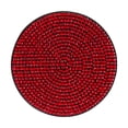 thumbnail image 1 of Universal Bling Rhinestone Cup Holder Insert Silicone Drink Pad Auto Interior Accessory, 1 of 4