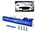 thumbnail image 1 of Universal Blue Aluminum Front Bumper License Plate Bracket Relocator Mount, 1 of 1