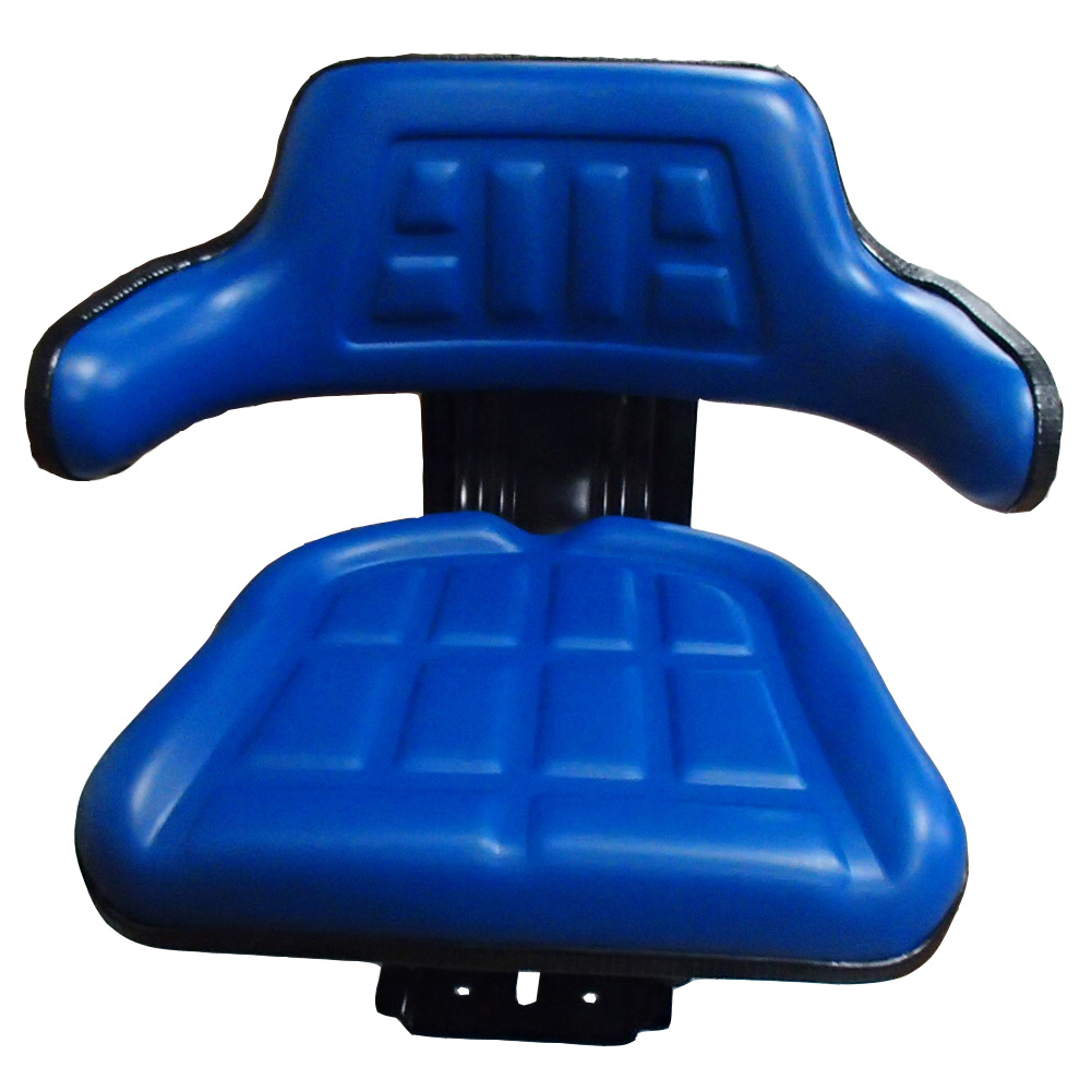 Black Mechanical Suspension Seat For Ford/New Holland Tractors (2000, 2310, 2600, 2910, Etc.)