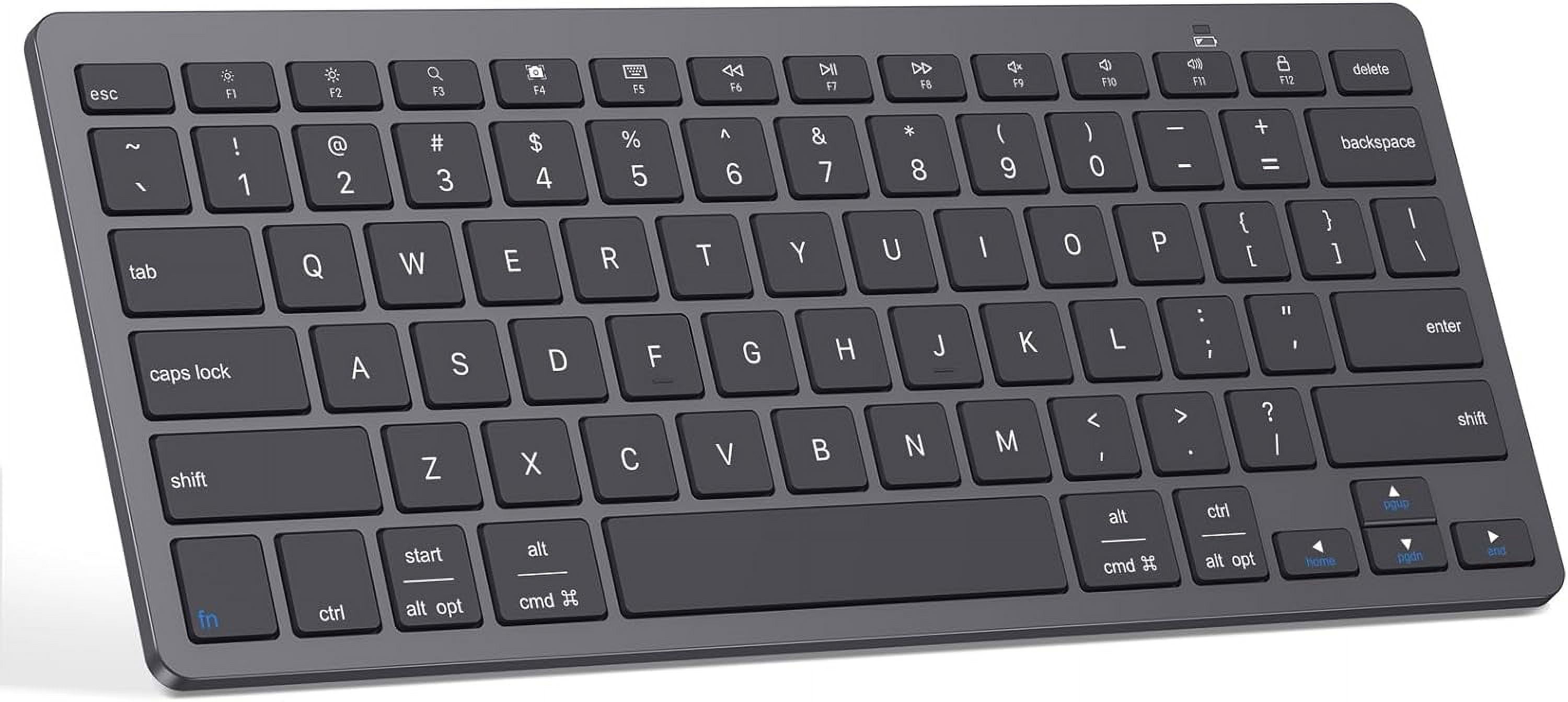 Universal Bluetooth Keyboard for iPad, Upgraded BLE Technology Keyboard