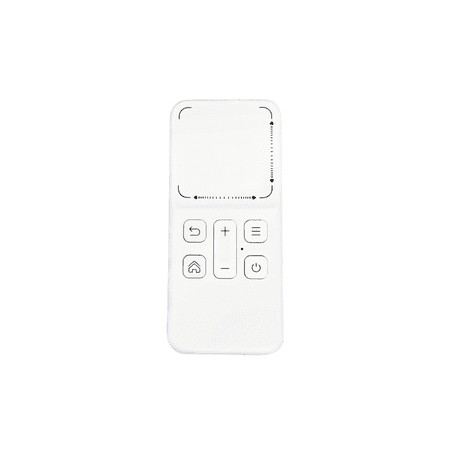 Universal Bluetooth Remote Control with On-Screen Pointer, Touchpad for Android iOS Phone, Tablet, Computer, Smart TV(White)