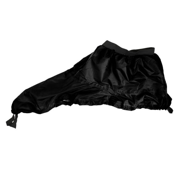 Universal Boat Spray Skirt Deck Sprayskirt Cover Black Universal Size, Fit For A Wide Range Of Kayaks size
