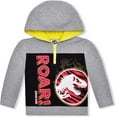 thumbnail image 1 of Universal Boy's Jurassic World Roar! Half Zip Pullover Fashion Hoodie, 1 of 2