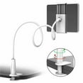 thumbnail image 1 of Universal Bracket Arm Bed Desk Lazy Stand Cellphone Clip Mobile Phone Holder Mount Clamp WHITE, 1 of 8