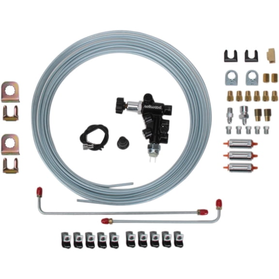 Universal Brake System Builder Kit, Lines/Fittings/Valve