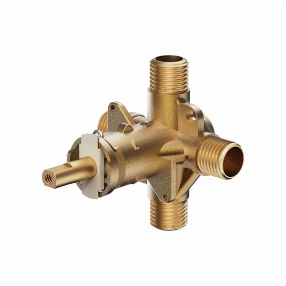 Universal Brass Valves 2510~WL Flexible 4 Port Brass Valves for PEX & IPS Pipes