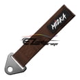 thumbnail image 1 of Universal Brown High Strength Racing Tow Strap For Front Rear Bumper Hook Car Rope Ribbon, 1 of 5