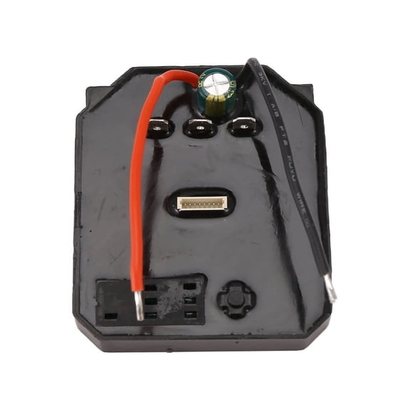 Universal Brushless Electric Wrench Accessories Control Board 18V Lithium Battery Controller Speed Regulation,1 x Brushless control board,Black