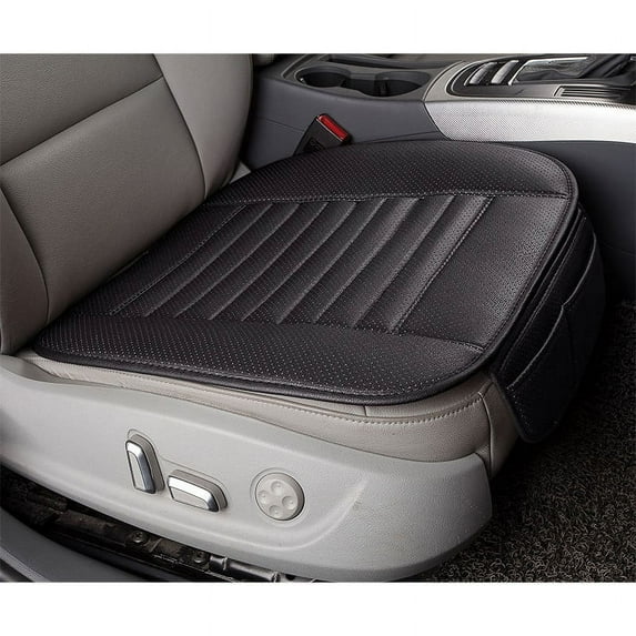 Universal Buckwheat Hull Car Seat Cushion, Memory Silk Wadding, Comfortable and Supportive, Non-slip Rubber Bottom, Convenient Storage Pouch