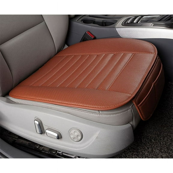 Universal Buckwheat Hull Car Seat Cushion, Memory Silk Wadding, Comfortable and Supportive, Non-slip Rubber Bottom, Convenient Storage Pouch