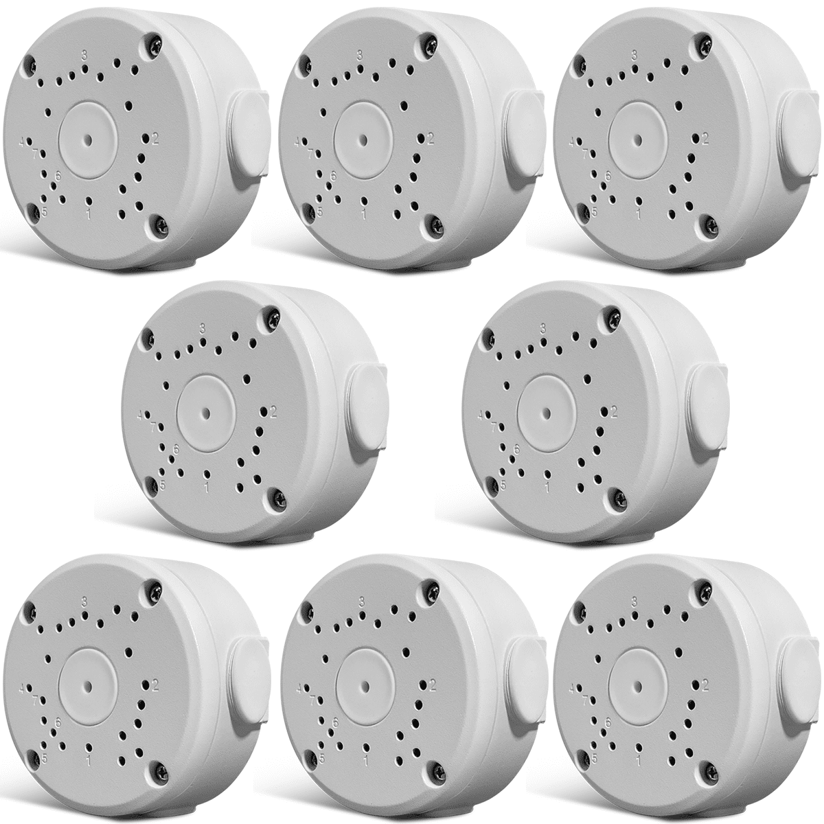 OHWOAI Universal Security Camera Junction Box Mount Bracket(8 Pack