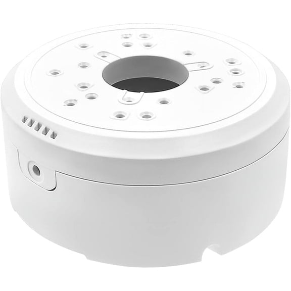Universal Bullet Security Camera Junction Box Mount Bracket, Plastic Junction Box Compatible with Solar Panel and Solar Panel,Outdoor/Indoor Use CCTV Junction Mounting Box