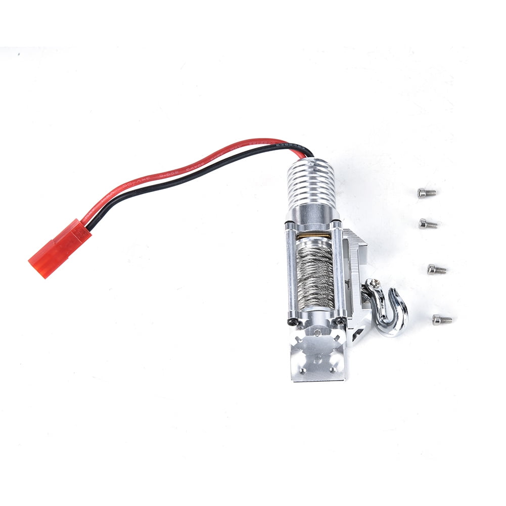 CNC Machined T3 Realistic Mega Winch W/Wireless Module For 1/10 Scale