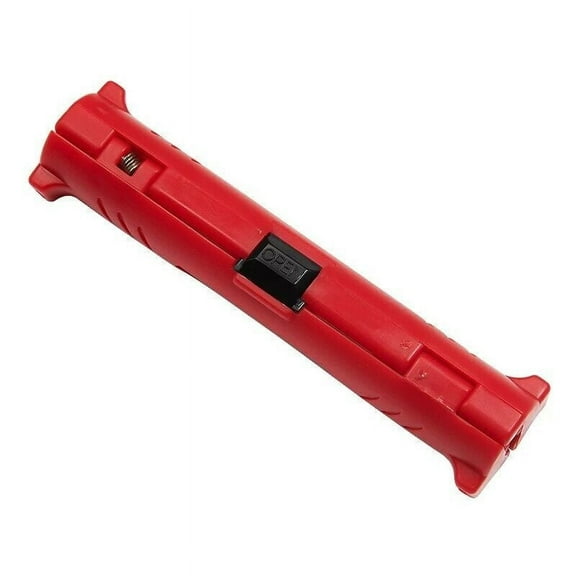 Universal Cable Stripper for Coaxial Audio Video Data Cables, Quick And Easy To Use, All In One Tool For Electricians And Home Users, Non-Slip Handle With Soft Thumb Protection,
