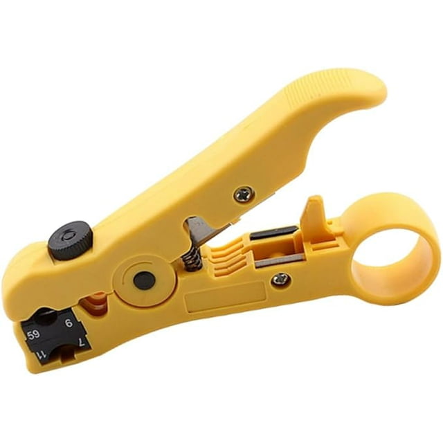 Universal Cable Stripper Cutter for Flat or Round UTP Cat5 Cat6 Wire