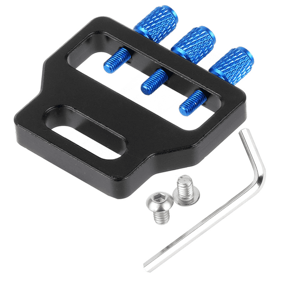 Universal Camera Cage Cable Clamp Aviation Aluminum Alloy, Quick and Secure Fixing, Universal 1/4 Inch Screw Locking