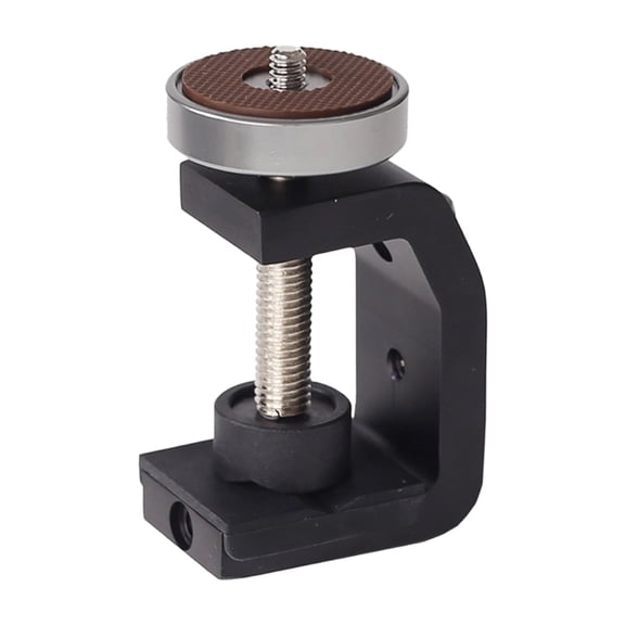 Universal Camera TC50 C Clamp with 1/4Inch Screw Compatibility for Secure Photography Mounting on Tables Window