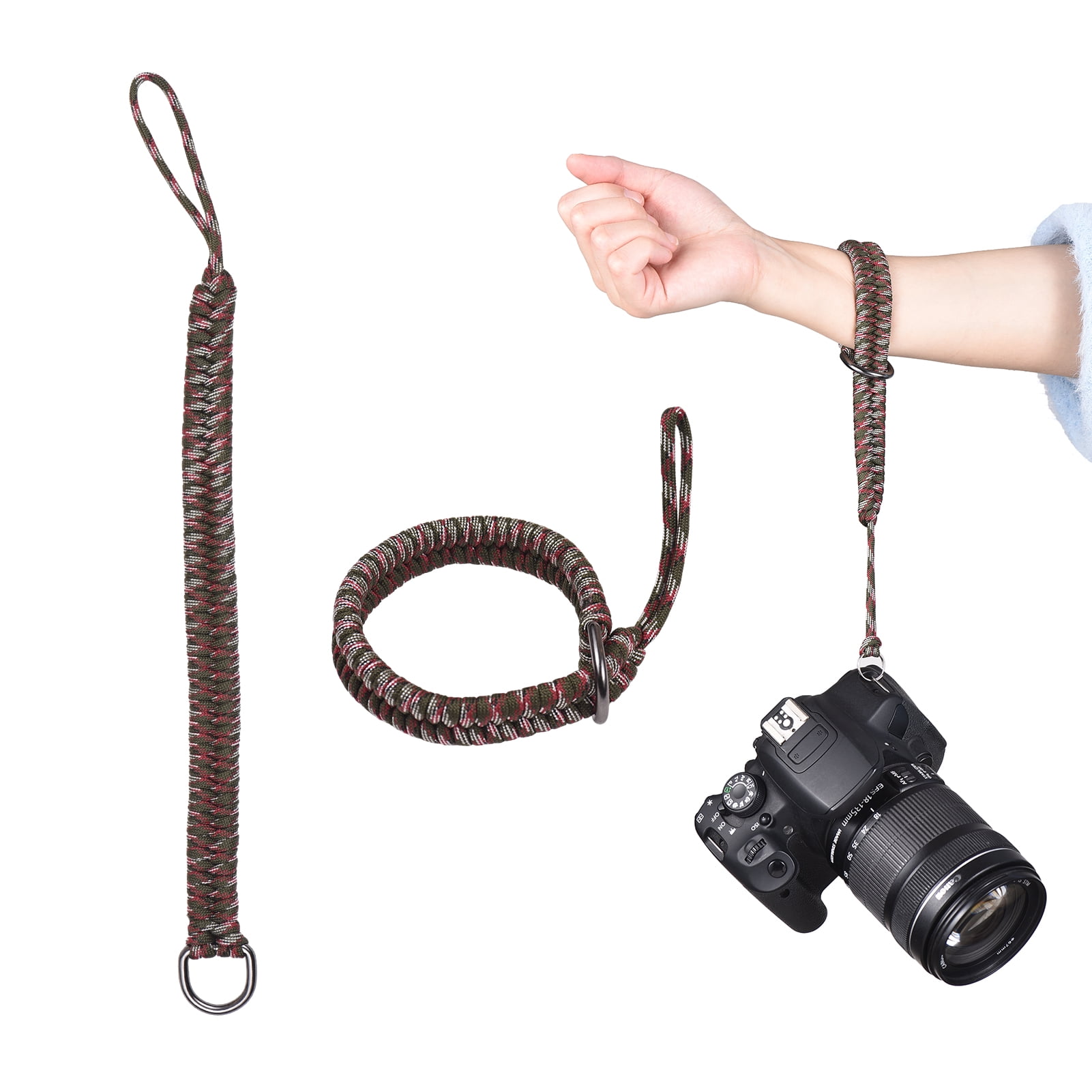 Universal Camera Wrist Strap 35cm Camera Hand Strap Wristband for DSLR ...