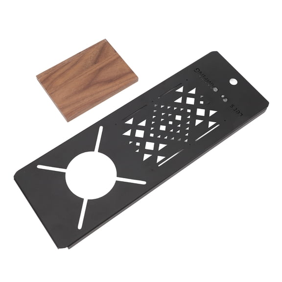 Universal Camping Table Board Modular Unit Plate Detachable Utility Shell Storage Board for SOTO Spider Stove IGT Camp Kitchen, 15 inches / 38.0 cm