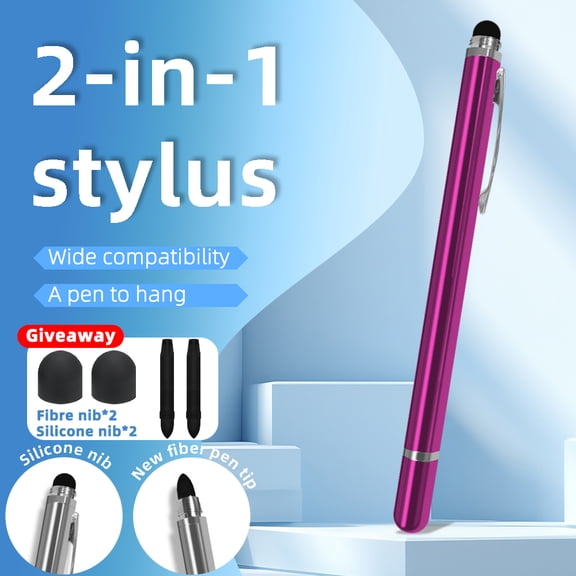 Universal Capacitance Stylus Pen Mobile Phone and Tablet Touch Screen Pen Metal Capacitive S Pen