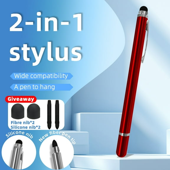 Universal Capacitance Stylus Pen Mobile Phone and Tablet Touch Screen Pen Metal Capacitive S Pen