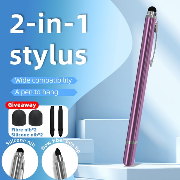 Universal Capacitance Stylus Pen Mobile Phone and Tablet Touch Screen Pen Metal Capacitive S Pen
