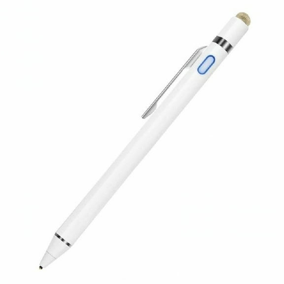 Universal Capacitive Active Stylus Touch Screen Pen Smart for IOS/Android Phone Tablet Stylus Touch Drawing Tablet Phone Stylus (WHITE)