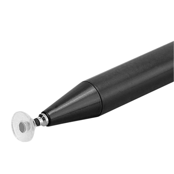 Universal Capacitive Stylus Pen for Smartphone and Tablet - Conductive Plastic with Silicone Tip, 6.6 Inch, Black/White/Pink/Gray /iOS Smart Phone Tablet