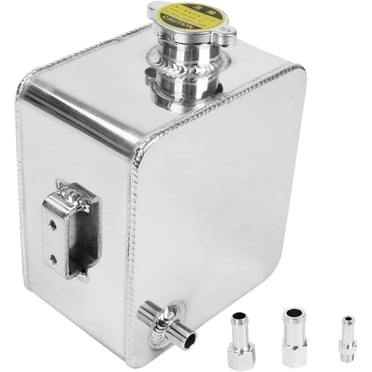 Munirater 2.5L Aluminum Coolant Overflow/Expansion Tank - Universal Fit