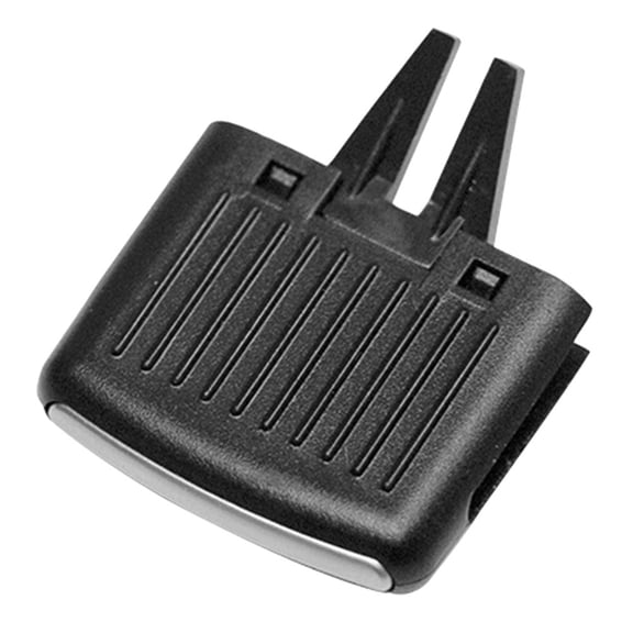 Universal Car Air Vent Clip for Conditioning Outlet Adjustment Easy Installation ABS PC Black 5 Inch