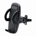 thumbnail image 1 of Universal Car Air Vent Phone Mount - 360° Rotatable Clip Holder for GPS Navigation, Fits Horizontal/Vertical Vents, Hands-Free Cradle for All Smartphones, 1 of 7