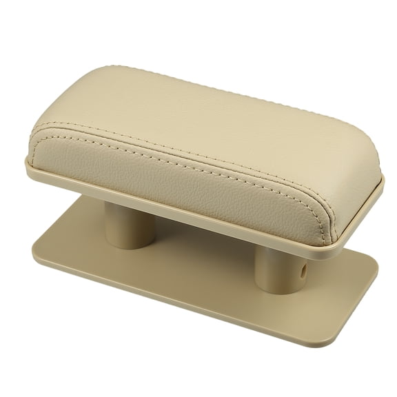 Universal Car Armrest Adjustable Height Left Elbow Support Pad Anti-Fatigue Car Door Armrest Rest Pads Beige