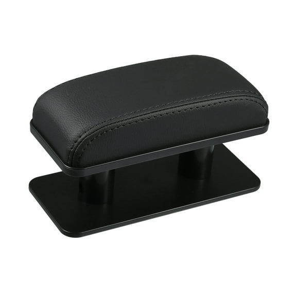 Universal Car Armrest Adjustable Height Left Elbow Support Pad Anti-Fatigue Car Door Armrest Rest Pads Black