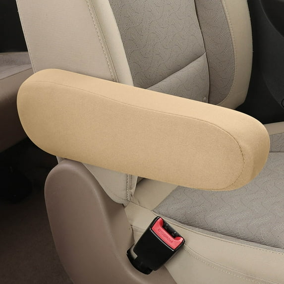 Universal Car Armrest Cover - Elastic Fabric Protector for Cars, Trucks & SUVs (14" x 4" x 2.5") - Slip-On Design, Easy Installation & Cleaning - 1-Pack