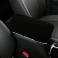 thumbnail image 1 of Universal Car Armrest Cover Soft Fluffy Center Console Elbow Cushion Anti- Elastic Strap Armrest Box Protector Pad for Car SUV Truck Interior Decor, 1 of 7